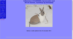 Desktop Screenshot of kaninhop.dk