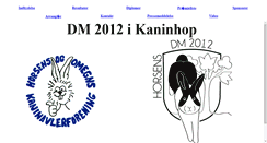 Desktop Screenshot of dm2012.kaninhop.dk